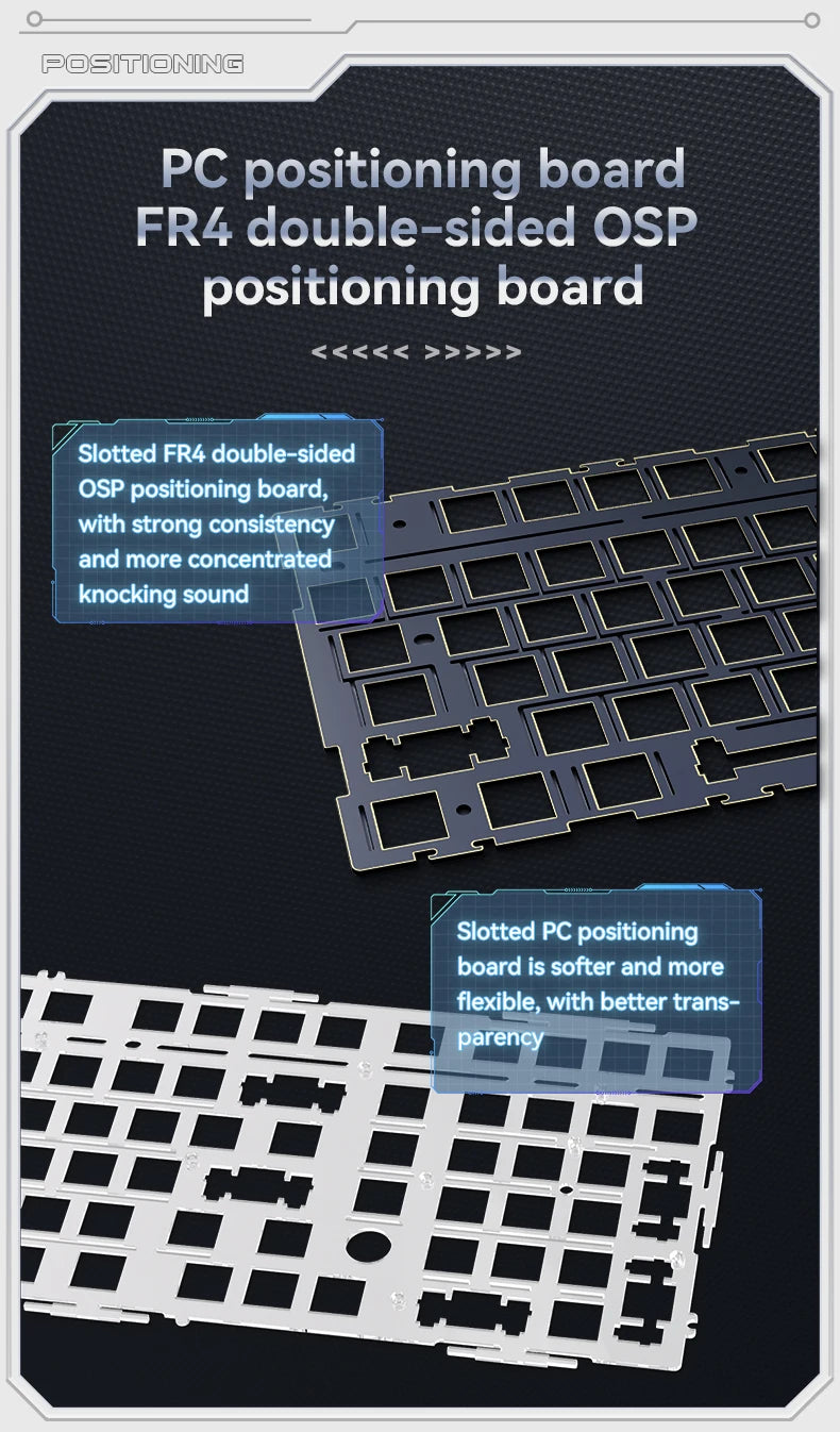 AJAZZ AK980 – Clavier Mécanique de Jeu 98 Touches avec Écran TFT et RGB